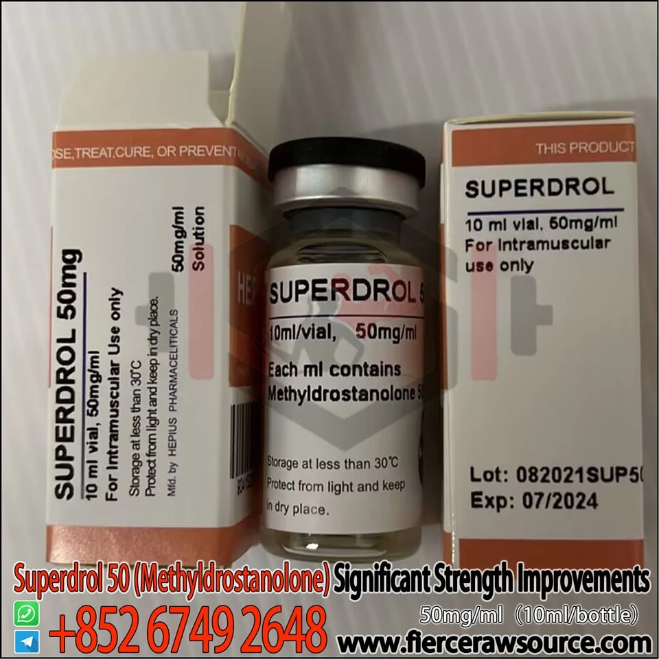HEPIUS Superdrol 50 (methyldrostanolon) 50 mg CAS:3381-88-2
